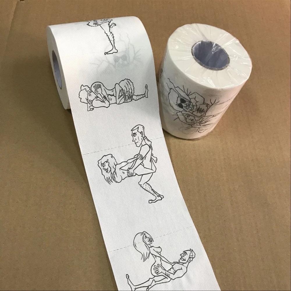 Funny Roll of Tissue For the house Soft White 3 ply